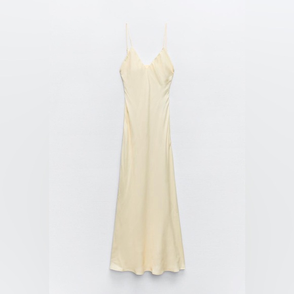 Zara Satin Slip Dress XS - Picture 7 of 11